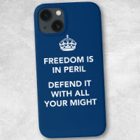 La libertad está en peligro
