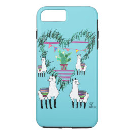 Funda Para iPhone 8 Plus/7 Plus La llama ama el cactus