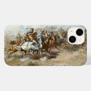 Funda Para iPhone 14 De Case-Mate La lucha de Custer Batalla Charles Marion Russell 