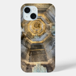 Funda Para iPhone 15 La luz a través del hexágono
