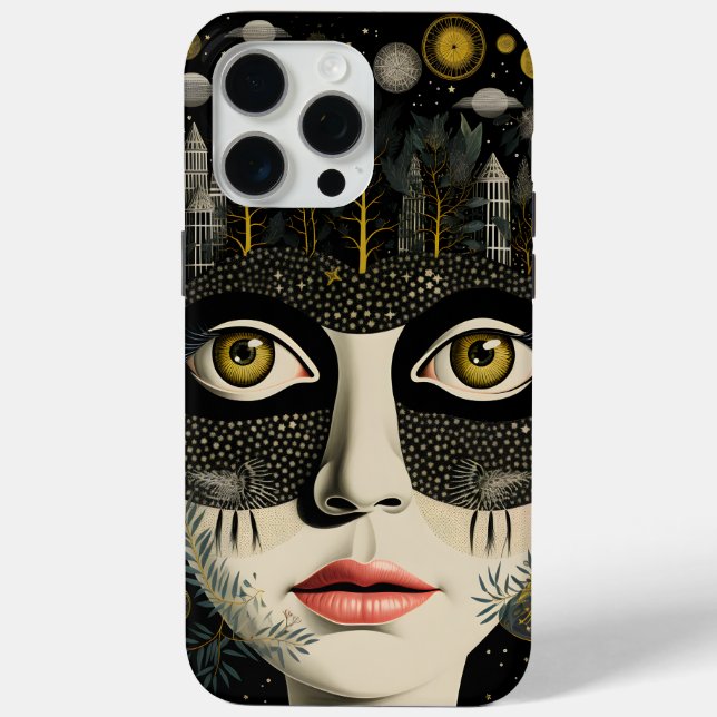 Funda De Case-Mate Para iPhone La Madre Naturaleza protege la ciudad (Reverso )