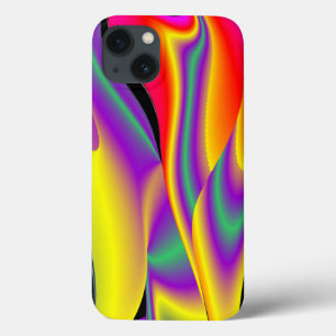 Funda Para iPhone 13 La magia de los colores abstracta el arte pluviom