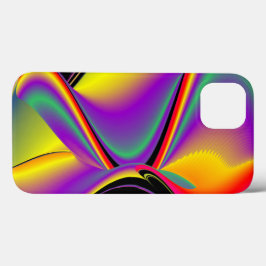 Funda Para iPhone 13 La magia de los colores abstracta el arte pluviomé