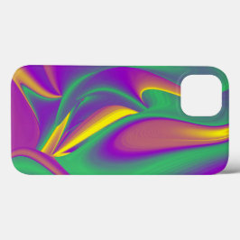 Funda Para iPhone 13 La magia de los colores abstracta el arte pluviomé