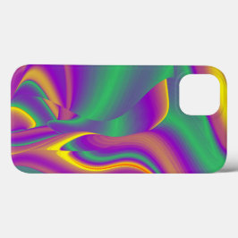 Funda Para iPhone 13 La magia de los colores abstracta el arte pluviomé