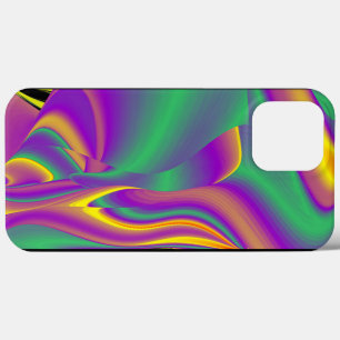 Funda Para iPhone 13 Pro Max La magia de los colores abstracta el arte pluviomé