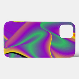 Funda Para iPhone 13 La magia de los colores abstracta el arte pluviomé
