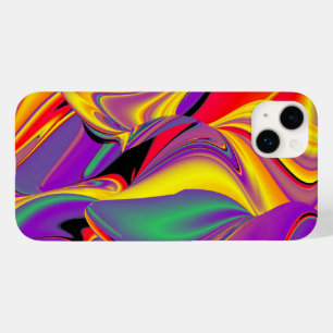 Funda Para iPhone 14 Plus De Case-Mate La magia de los colores abstracta el arte pluviomé