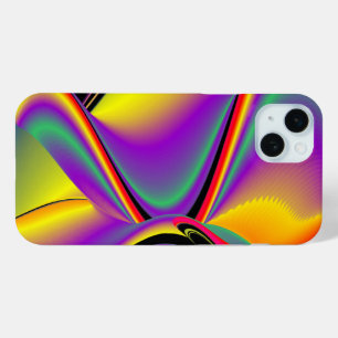 Funda Para iPhone 15 Mini La Magia de los Colores Abstracto 3D Rainbowart