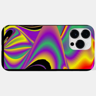 Funda Para iPhone 14 Pro Max De Case-Mate La Magia de los Colores Abstracto Arcoíris 3D