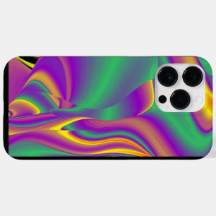 Funda Para iPhone 14 Pro Max De Case-Mate La Magia de los Colores Abstracto Arcoíris 3D