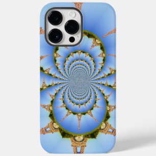 Funda Para iPhone 14 Pro Max De Case-Mate La magia de París: Diseño geométrico de la Torre E