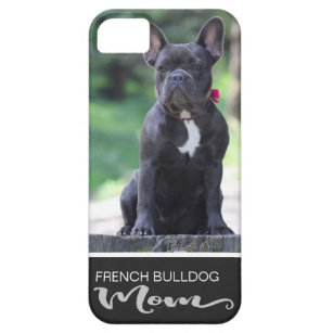 Funda Para iPhone SE/5/5s La mamá del bulldog francés añade su foto del