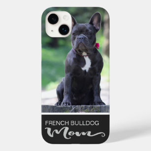 Funda Para iPhone 14 Plus De Case-Mate La mamá del bulldog francés añade su foto del