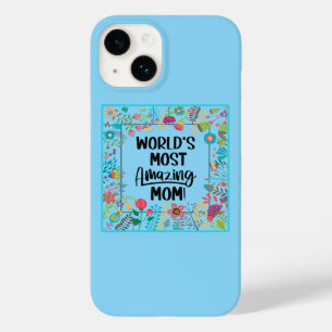 Funda Para iPhone 14 De Case-Mate La mamá más asombrosa del mundo