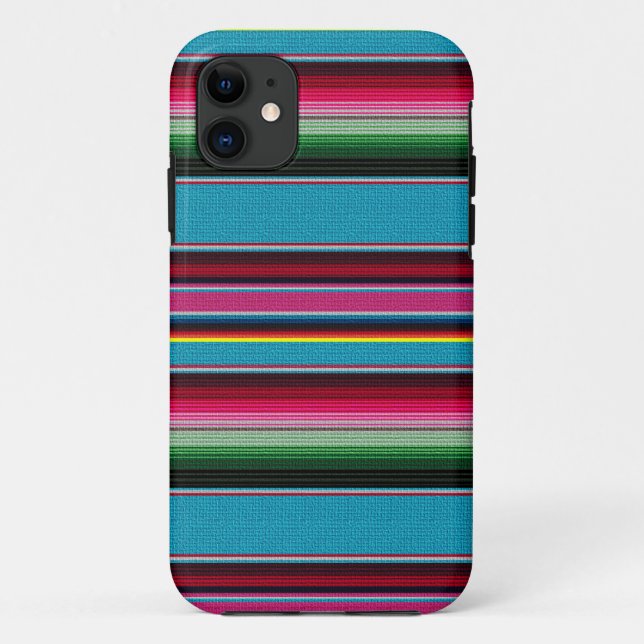 Funda De Case-Mate Para iPhone La manta mexicana (Reverso)