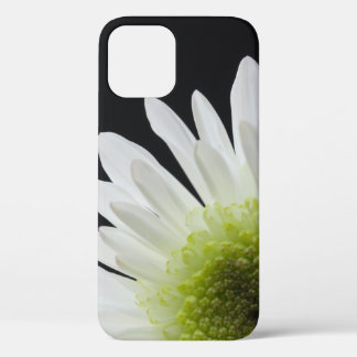 Funda Para iPhone 12 La margarita blanca sobre el negro