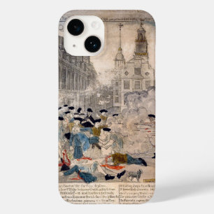 Funda Para iPhone 14 De Case-Mate La masacre de Boston Paul Revere King Street