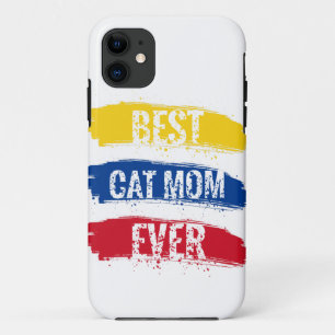 Funda Para iPhone 11 La mejor madre del gato del mundo