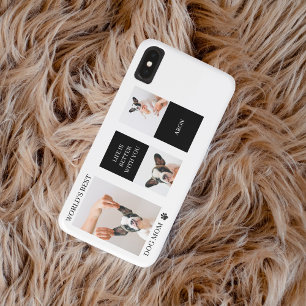 Funda Para iPhone XS Max La mejor madre del perro del mundo   Fotografía de
