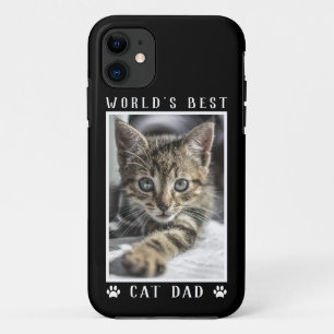 Funda Para iPhone 11 La mejor pintura de papá de gato del mundo imprime