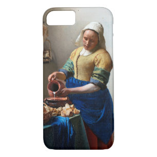 Funda Para iPhone 8/7 La Milkmaid, Johannes Vermeer, 1657-1658