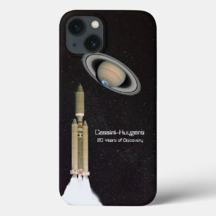 Funda Para iPhone 13 La misión de 20 años de Cassini Huygens a Saturno