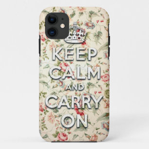 Funda Para iPhone 11 La moda lamentable guarda calma y continúa