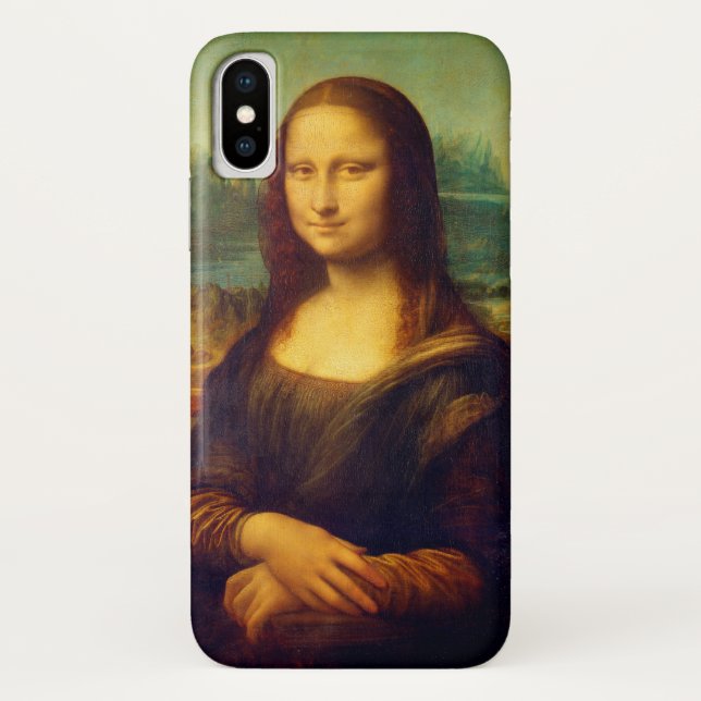 Funda De Case-Mate Para iPhone La Mona Lisa de Leonardo Da Vinci (Reverso)