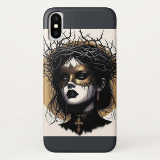 Funda Para iPhone X La monja negra
