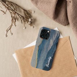Funda Para iPhone 13 Pro La montaña dorada personalizada