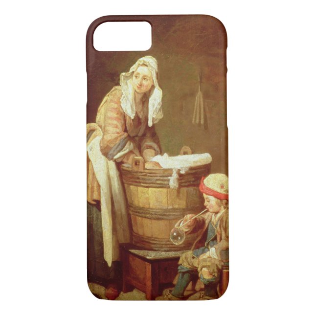 Funda De Case-Mate Para iPhone La mujer del lavadero (Reverso)