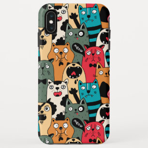 Funda Para iPhone XS Max La multitud de gatos