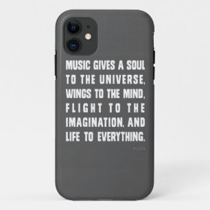 Funda Para iPhone 11 La música da un alma al universo