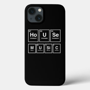 Funda Para iPhone 13 La música de Dj House relaja la tabla periódica 