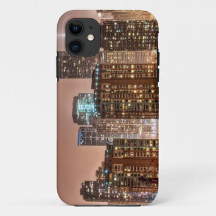 Funda Para iPhone 11 La nieve cae sobre horizonte en la tarde en