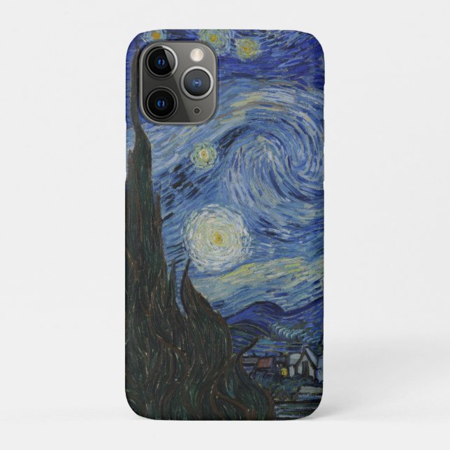 Funda De Case-Mate Para iPhone  La noche estrellada (Reverso)