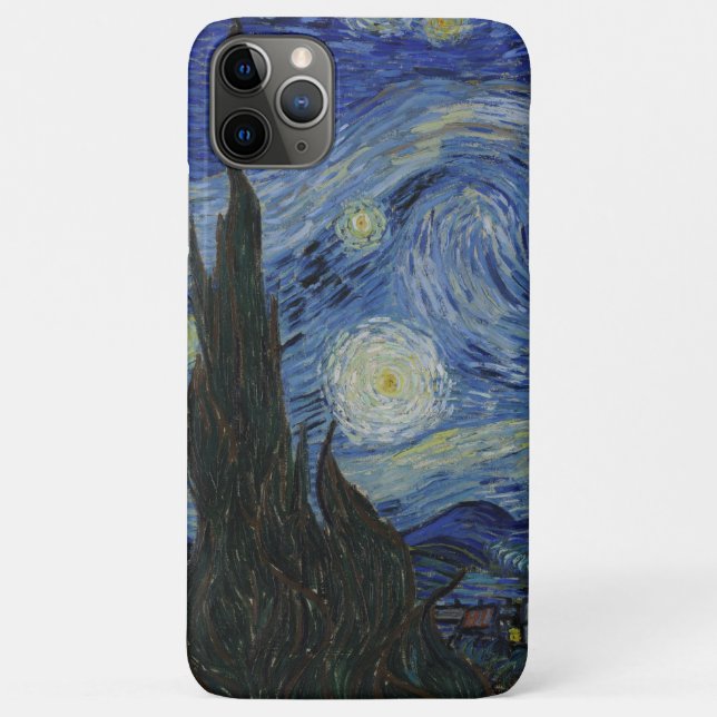 Funda De Case-Mate Para iPhone  La noche estrellada (Reverso)