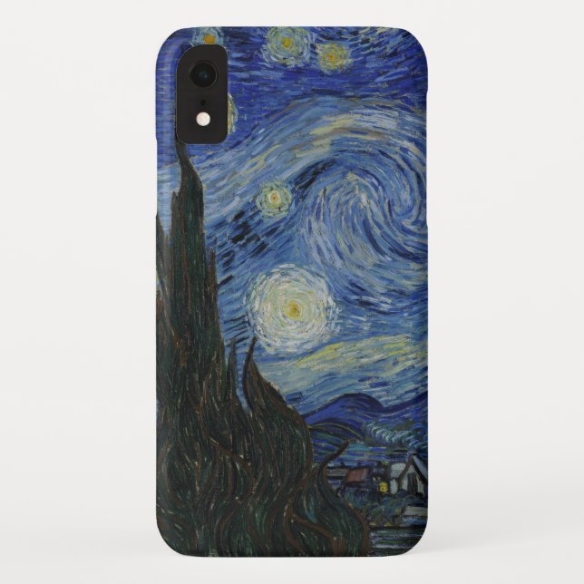 Funda De Case-Mate Para iPhone  La noche estrellada (Reverso)