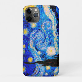 Funda Para iPhone 11 Pro La noche estrellada de Vincent Van Gogh