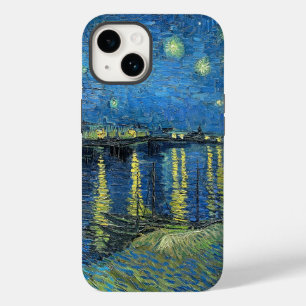 Funda Para iPhone 14 De Case-Mate La noche estrellada de Vincent van Gogh sobre el R