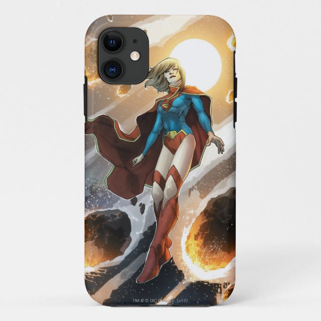 Funda De Case-Mate Para iPhone La nueva 52 - Supergirl #1 (Reverso)
