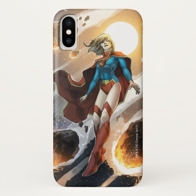 Funda De Case-Mate Para iPhone La nueva 52 - Supergirl #1 (Reverso)