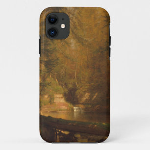Funda Para iPhone 11 La obra de arte de la piscina de truchas (1870) - 