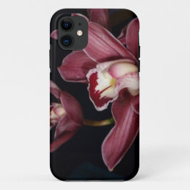 Funda Para iPhone 11 La orquídea rosada florece la caja del iPhone 5