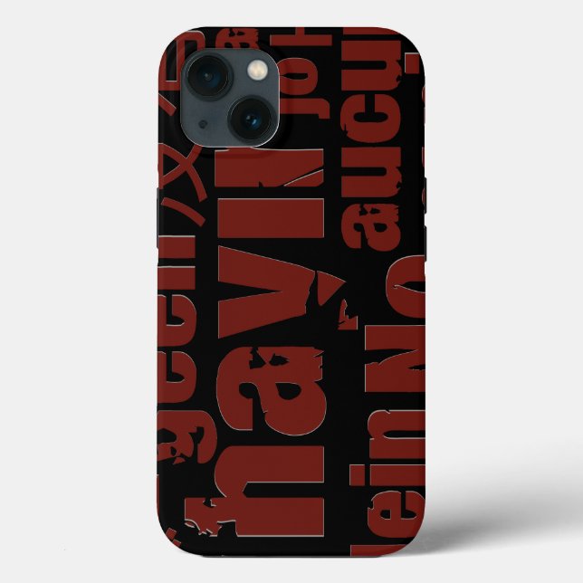 Funda De Case-Mate Para iPhone La palabra "No" en diferentes idiomas (Reverso )