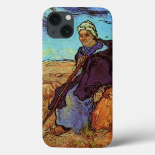 Funda Para iPhone 13 La pastora (después de Millet) de Vincent van Gogh