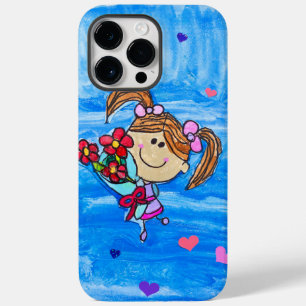 Funda Para iPhone 14 Pro Max De Case-Mate La pequeña Miss Sunshine - Arte infantil para la C