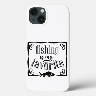 Funda Para iPhone 13 La pesca es mi cita favorita