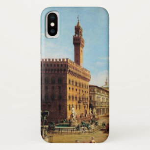 Funda Para iPhone X La Piazza della Signoria en Florencia